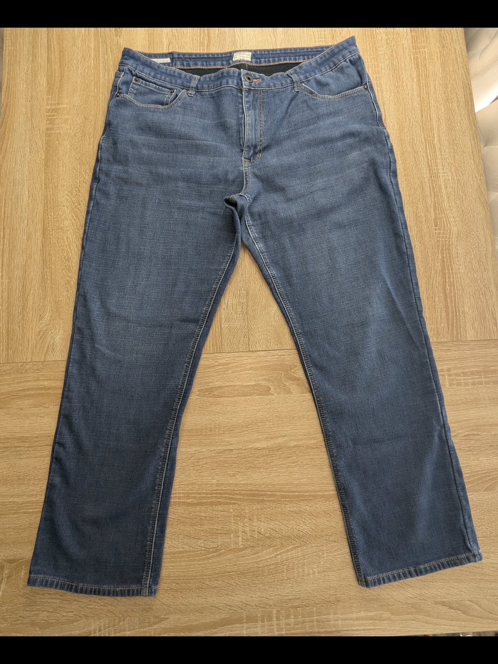 Weatherproof Men's Straight-Leg Jeans in Medium Blue Denim 40X32
